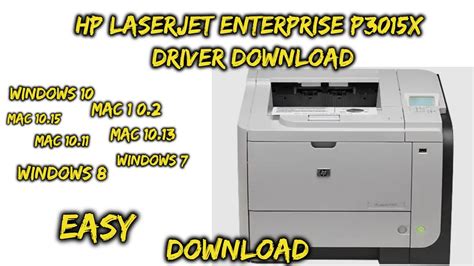 HP LaserJet P3015X Printer Driver: Step-by-Step Installation Guide